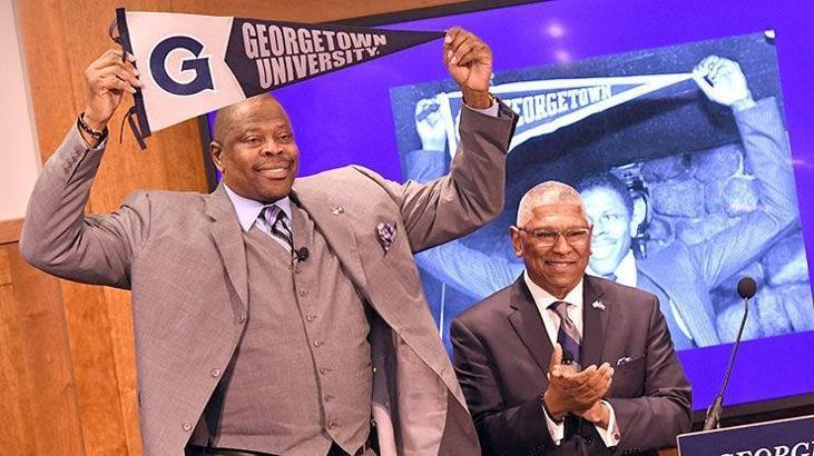 Patrick Ewing mezun olduğu okula döndü