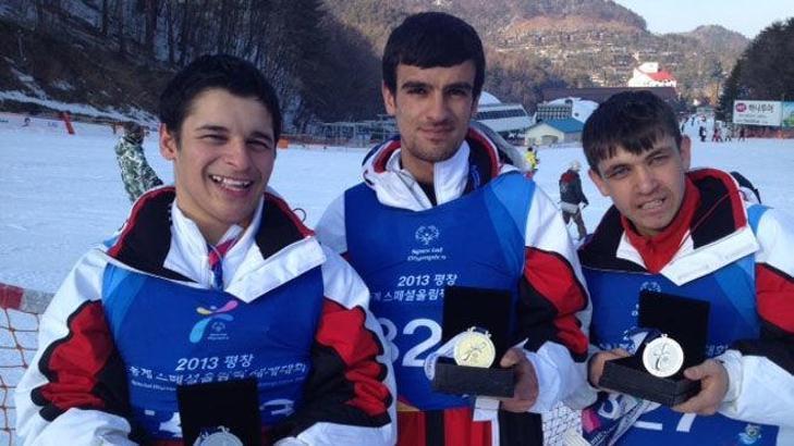 Özel sporculardan madalya