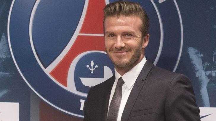 David Beckham PSG'de