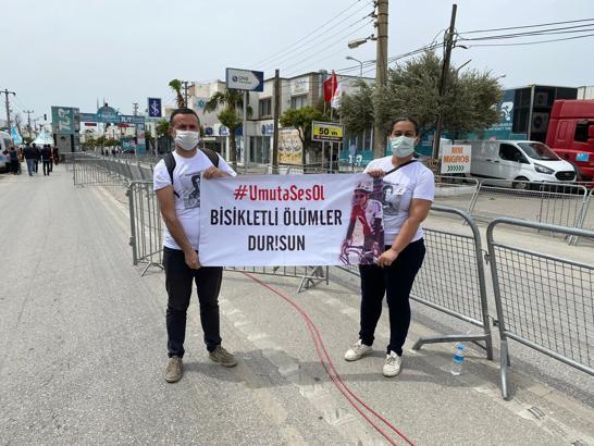 Umut Gündüz'ün hayalini her parkurda yaşattılar