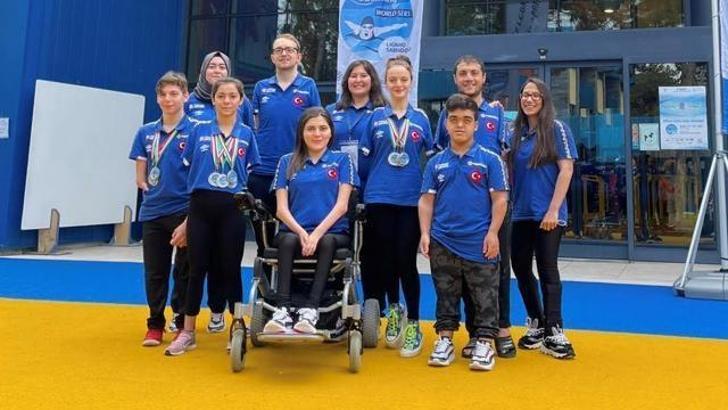 Para yüzücülerden 14 madalya