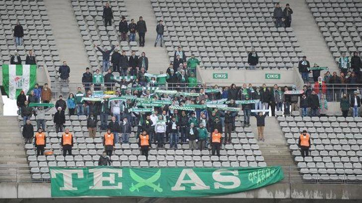 Bursaspor taraftarından takıma tepki