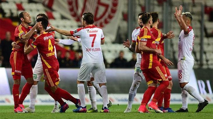 Antalyaspor-Kayserispor maç sonucu: 2-1