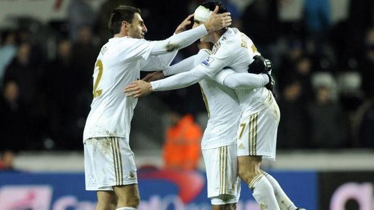 Swansea ilk kez finalde: 0-0