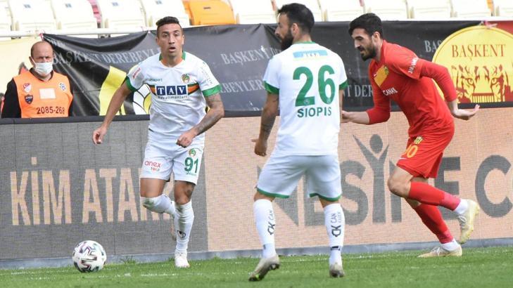 Alanyaspor, deplasmanda zorlanıyor