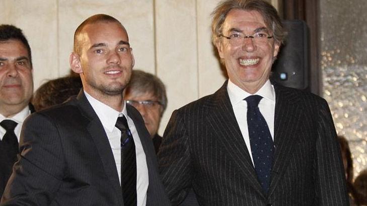 Sneijder: Tamam başkanım İstanbul'a gidiyorum