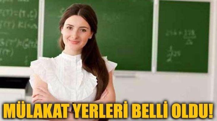 Sözleşmeli öğretmenlik mülakat yeri sorgulama