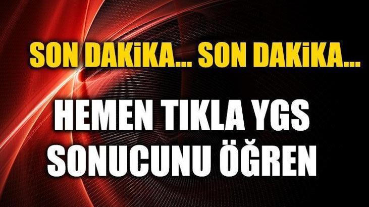 YGS sınav sonuçları I Ygs sorgulama ekranı