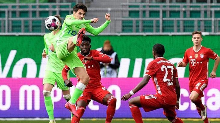 Wolfsburg - Bayern Münih maç sonucu: 2-3