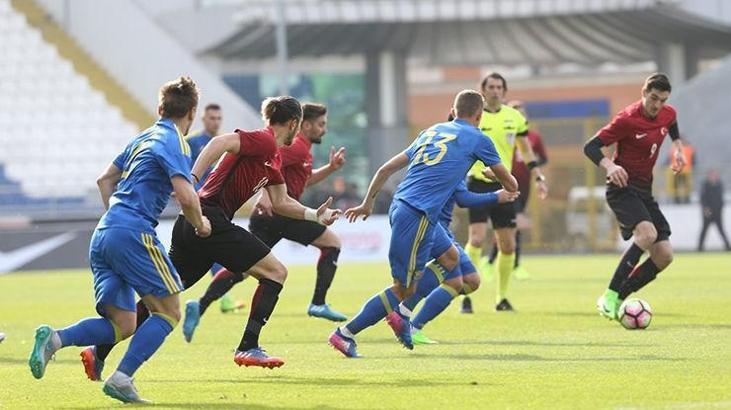 U19 kader maçına çıkıyor