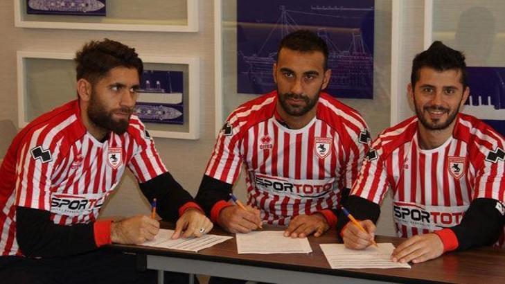 Samsunspor'da imza şov