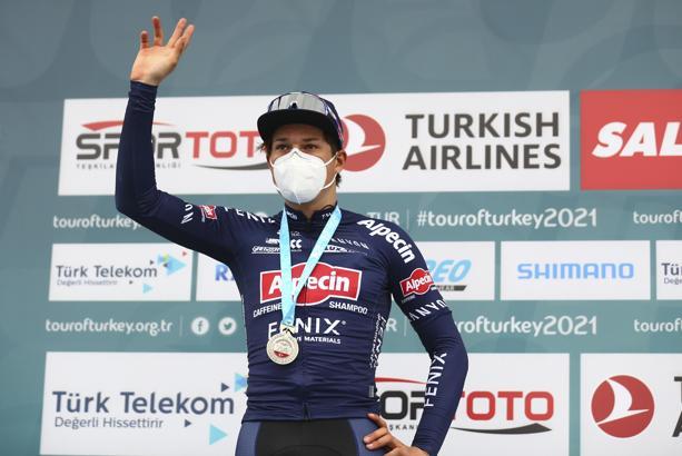 56. Cumhurbaşkanlığı Türkiye Bisiklet Turu Fethiye-Marmaris etabını Jasper Philipsen kazandı
