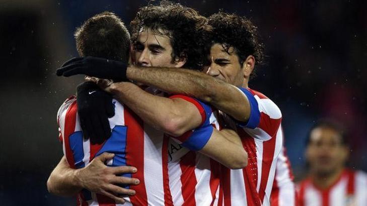 Atletico Madrid ilk yarıda bitirdi: 2-0