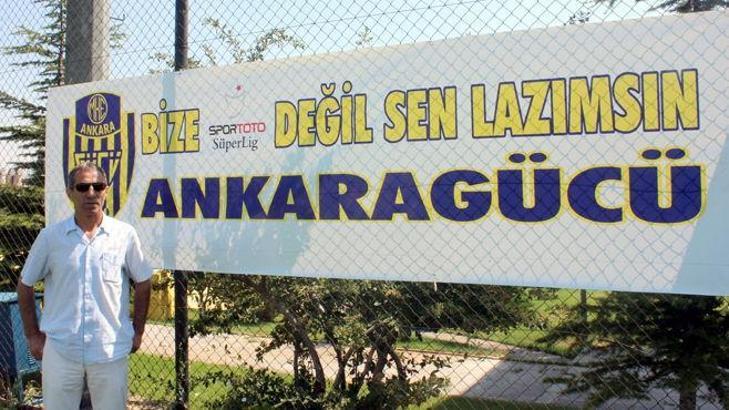 Ankaragücü'ne anlamlı pankart