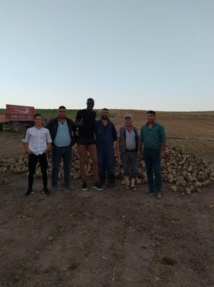 Mamadou Samassa, bir gününü köyde geçirerek gönülleri fethetti