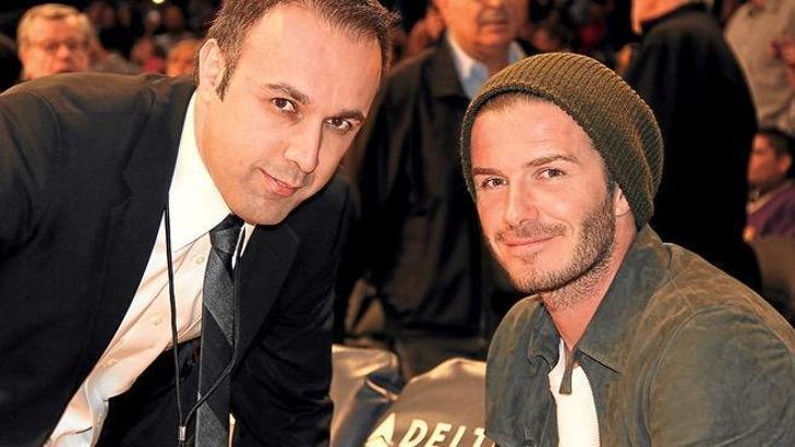 David Beckham'dan sevgilerle