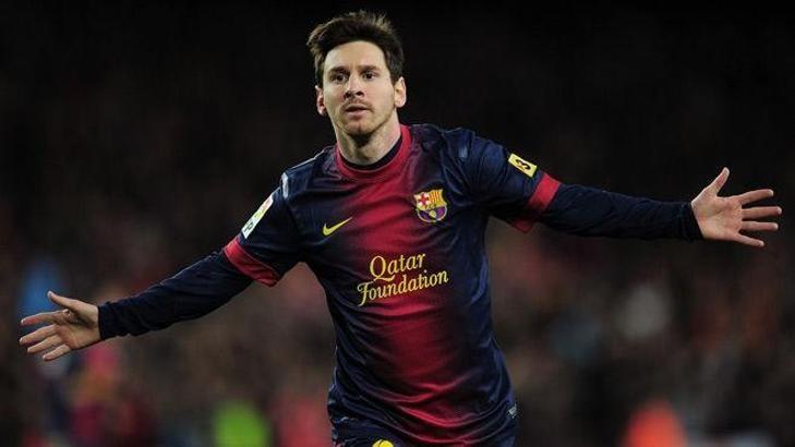 Messi 2012'de tarih yazdı