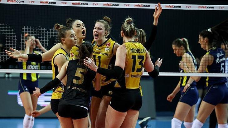 Vakıfbank Fenerbahçe'ye yine şans tanımadı