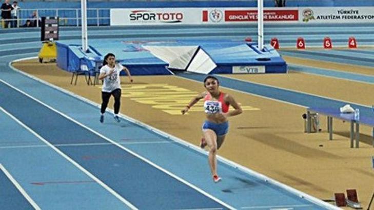 16 Yaşaltı atletizm yarışmasında 2 Türkiye rekoru