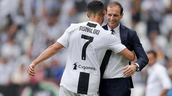 Allegri: Ronaldo'yu gönderin!