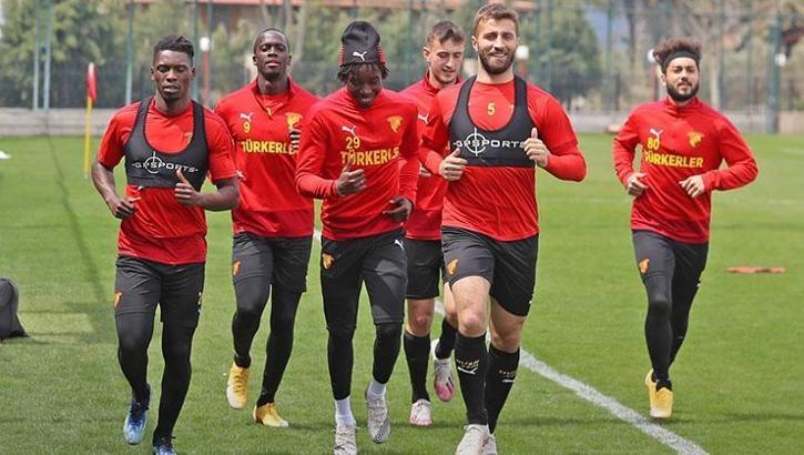 Göztepe, Galatasaray maçı hazırlıklarına başladı