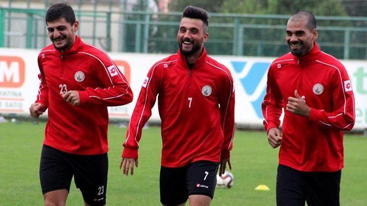 Sivas Belediyespor'da neşeli idman