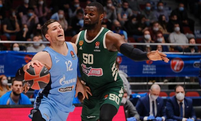EuroLeague'de Panathinaikos'u deviren Zenit, çeyrek final biletini kaptı