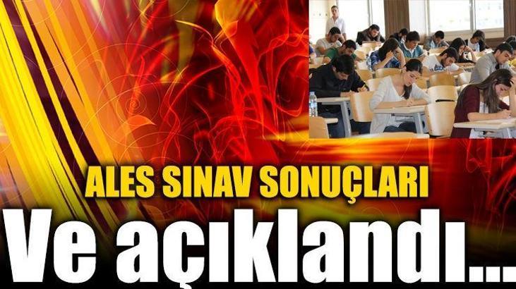 Tıkla hemen sonucu öğren! 2017 ALES sonuçları