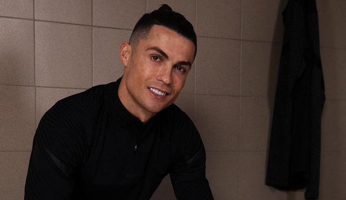 Cristiano Ronaldo'dan corona virüsü önlemi... O anları paylaştı