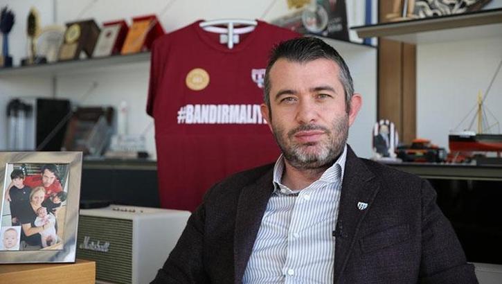 Bandırmaspor'da başkan Onur Göçmez görevi bırakıyor