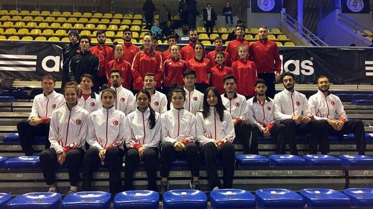 Milli tekvandoculardan Hollanda'da 12 madalya!