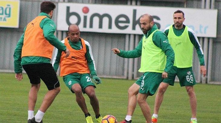 Bursaspor, Alanyaspor maçının hazırlıklarına başladı