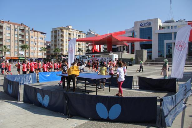 'Her Yerde Spor Herkes İçin Spor' etkinlikleri Canik'te başladı