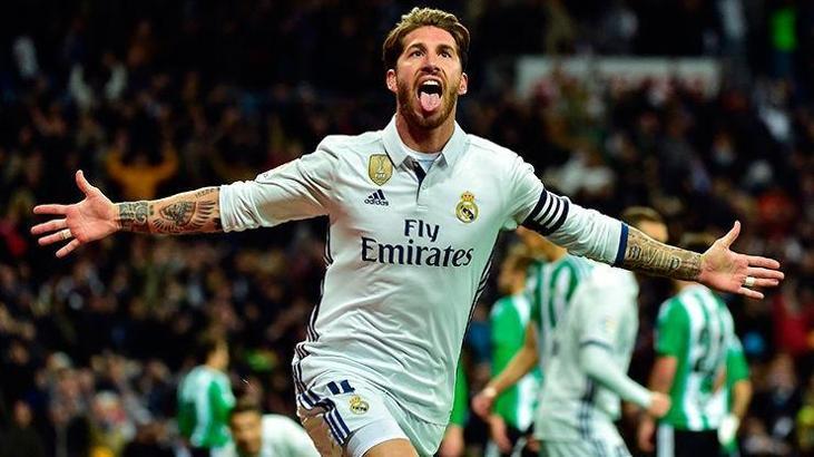 Sergio Ramos golleriyle forvetleri kıskandırıyor