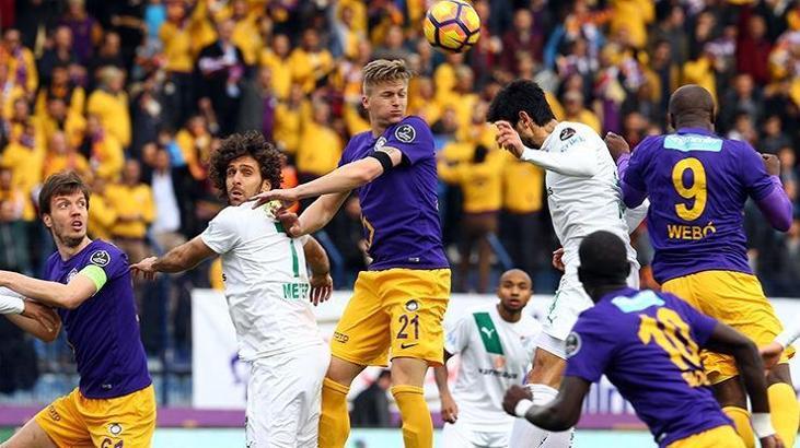 (ÖZET) Osmanlıspor - Bursaspor maç sonucu: 1-1