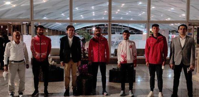 Milli atletler İran'da