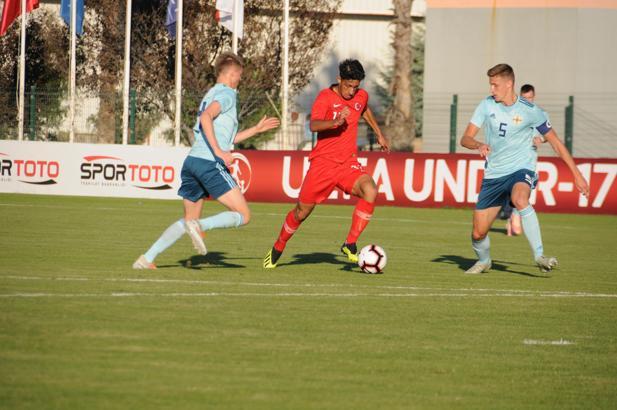 U17 Milli Takımı, Kuzey İrlanda ile 1-1 berabere kaldı