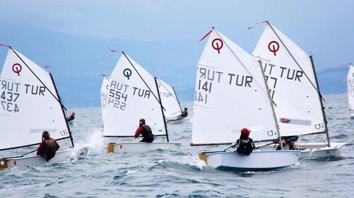 Bodrum'da optimist şenliği