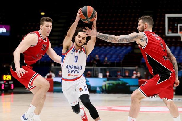 (ÖZET) Olimpia Milano - Anadolu Efes maç sonucu: 98-75
