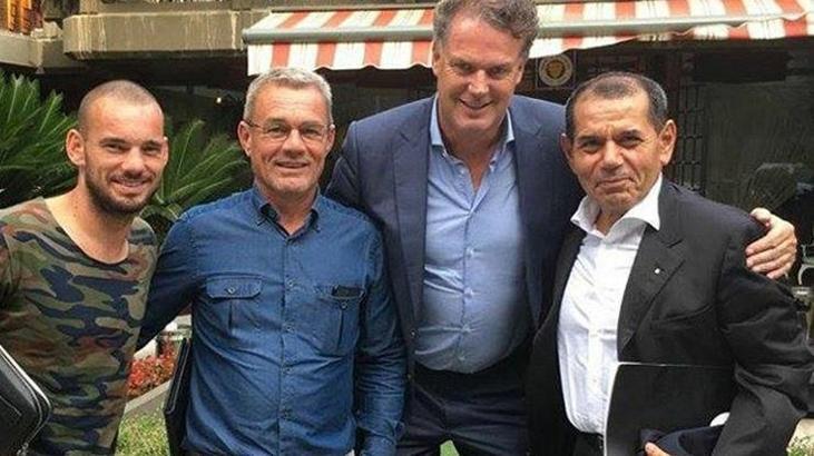 Sneijder'ın menajeri İstanbul'a geldi