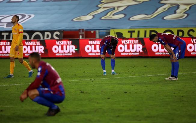 Trabzonspor, son 7 maçta 12 puan kaybetti