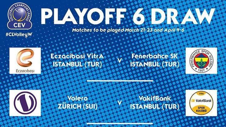 CEV Şampiyonlar Ligi'nde Türk takımlarının rakipleri belli oldu