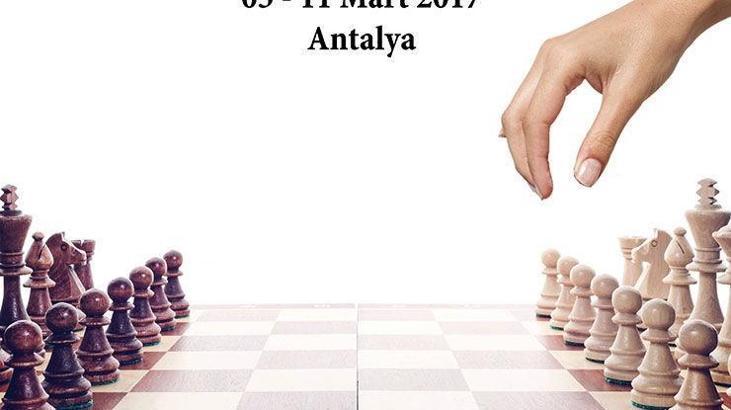 Kadın satranççılar Antalya'da yarışacak