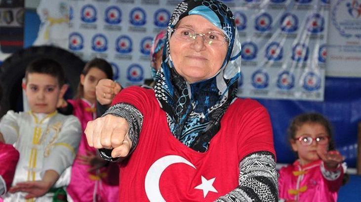 70'inde wushu sporcusu oldu, hedefi Türkiye şampiyonu olmak