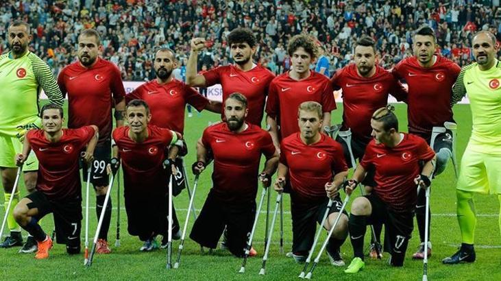 Ampute Milli Futbol Takımı Dünya Kupası'nda ilk maçına çıkıyor