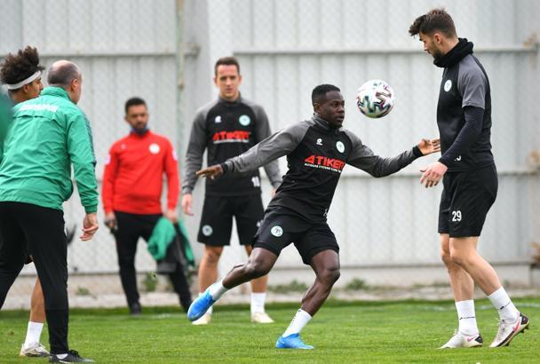 Konyaspor'da Ankaragücü mesaisi başladı