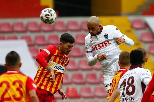 Trabzonspor ile Kayserispor 48. randevuda