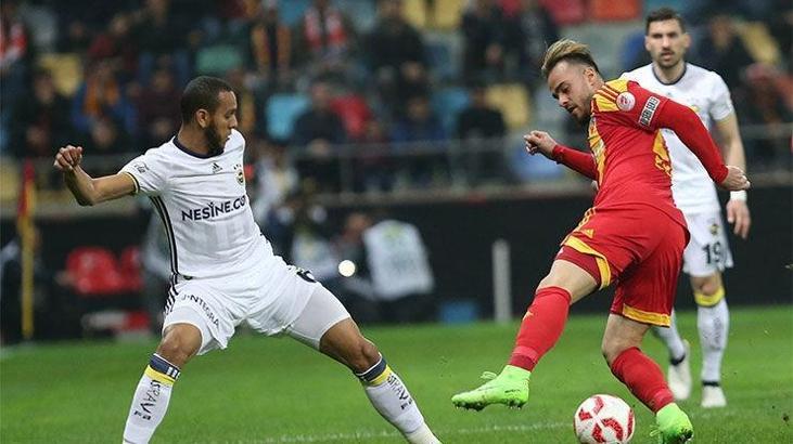 (ÖZET) Kayserispor-Fenerbahçe maç sonucu: 0-3