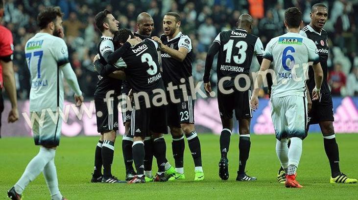 (ÖZET) Beşiktaş-Çaykur Rizespor maç sonucu: 1-0