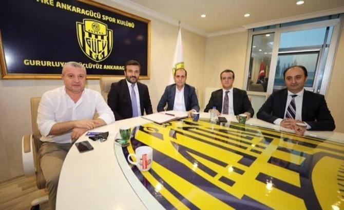 Mahmood Coffee Ankaragücü'nün forma sponsoru oldu